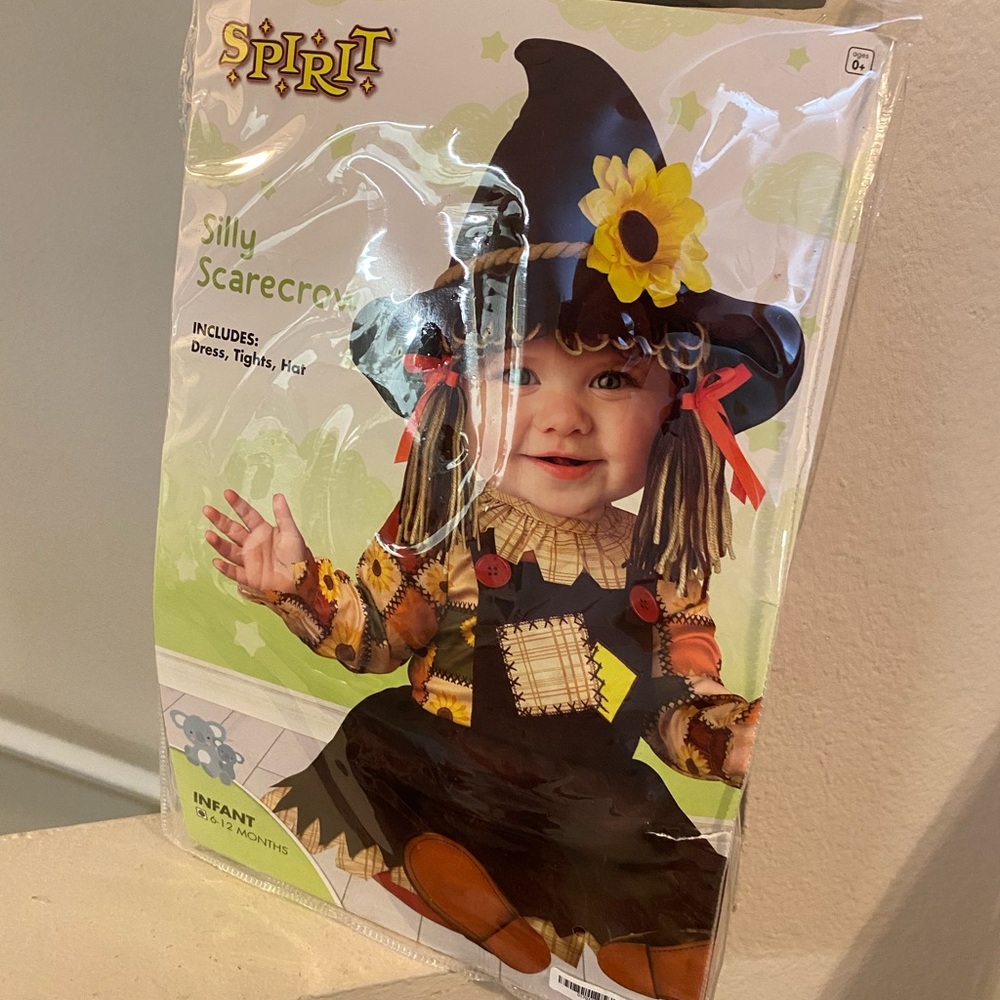 Spirit Silly Scarecrow Infant Costume - 6-12 Months. Girl.